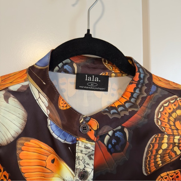 Lala Satin Playsuit in Mother Monarch XS Perfect Condition - Picture 2 of 8